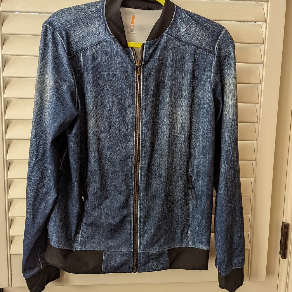 Lucy Denim Print Jacket